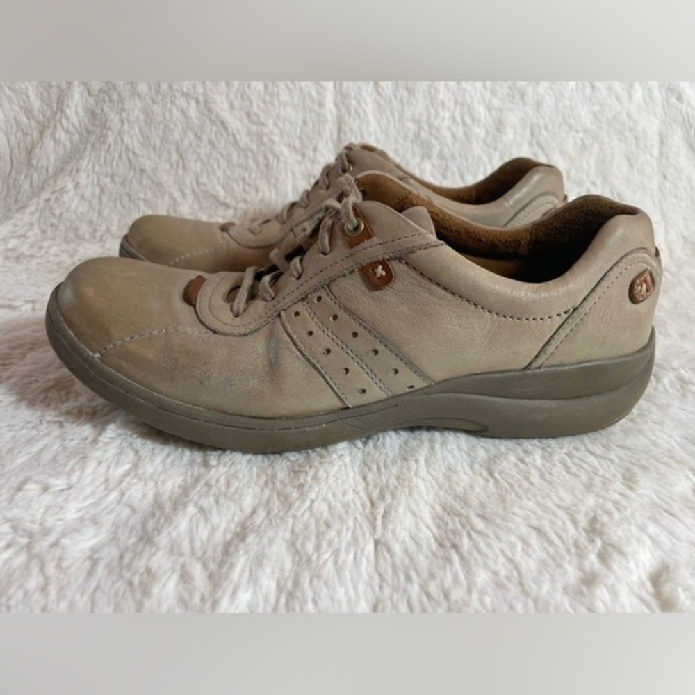 Aravon by New Balance Brown Leather‎ Oxford Shoes Womens Size 7 D Stridarc